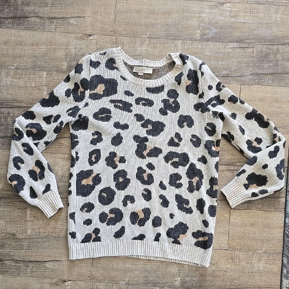 Leopard Print Sweater